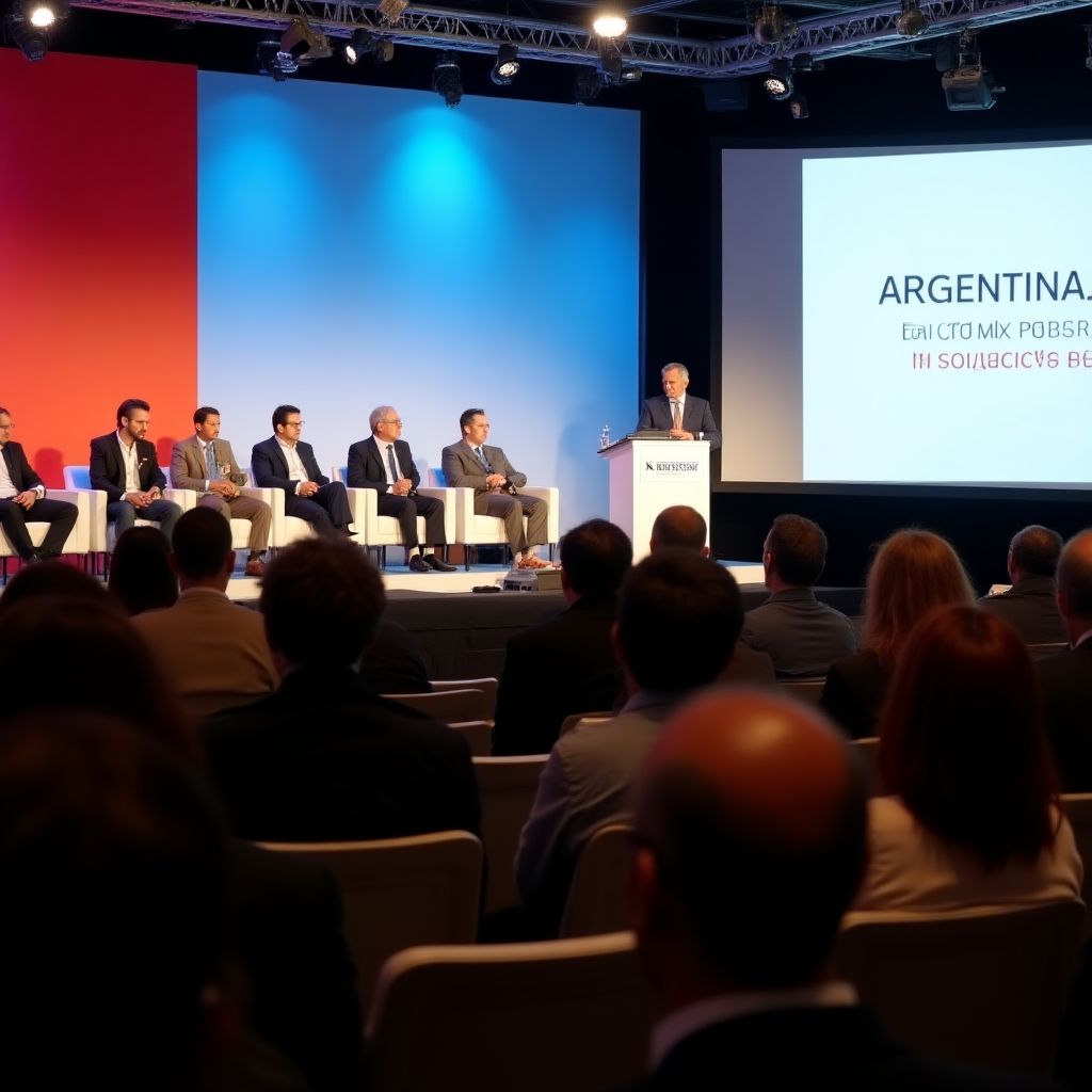Conferencia sobre economía argentina